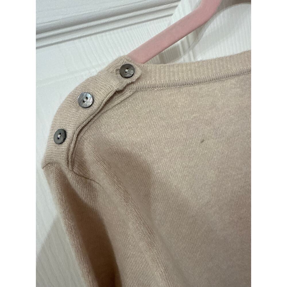 Nougat London Women's Crown Wool, Cashmere, Angora Blend Crewneck Sweater, L - Picture 6 of 6